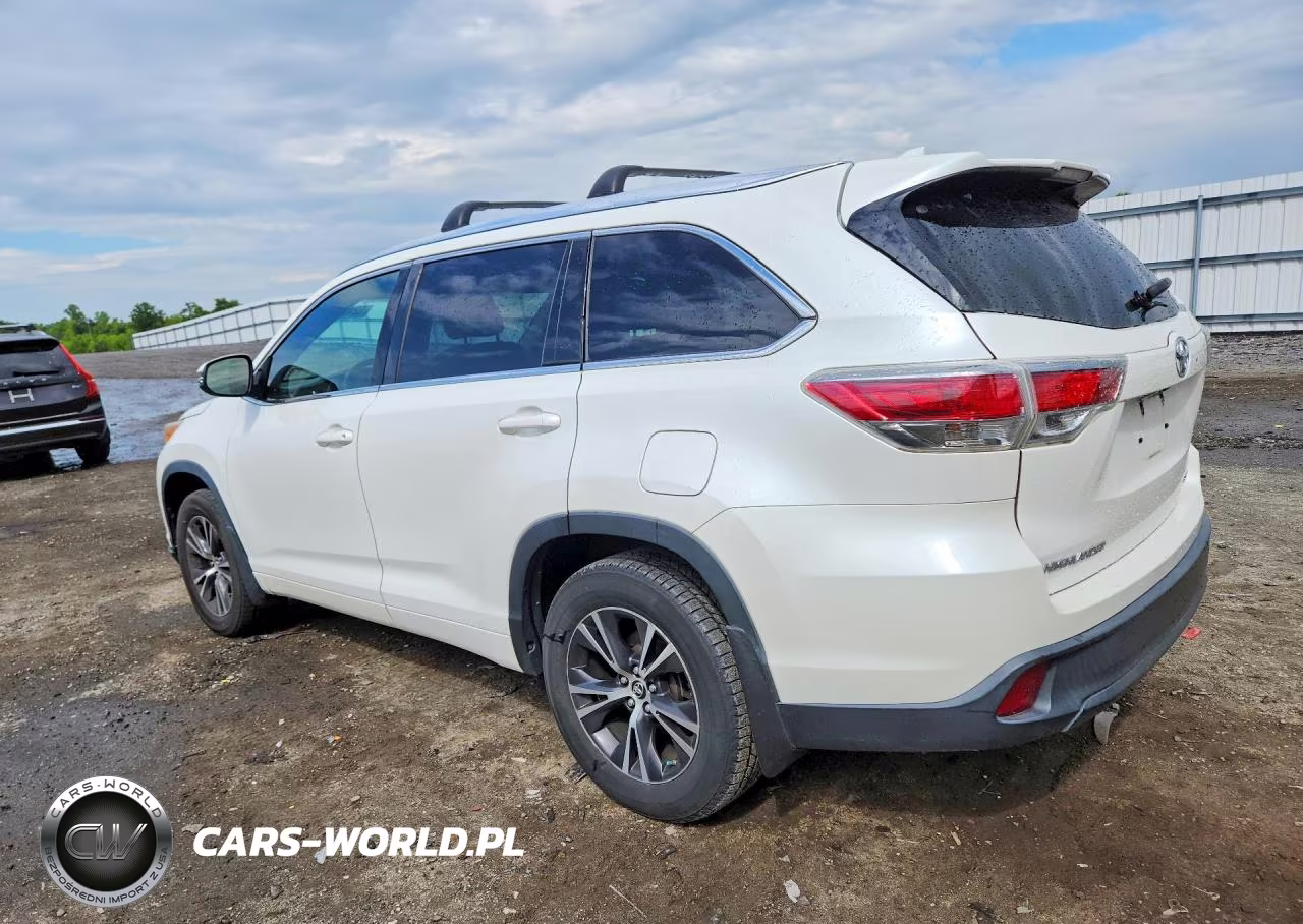2016 Toyota Highlander Xle VIN:5TDJKRFH9GS273574 - 2