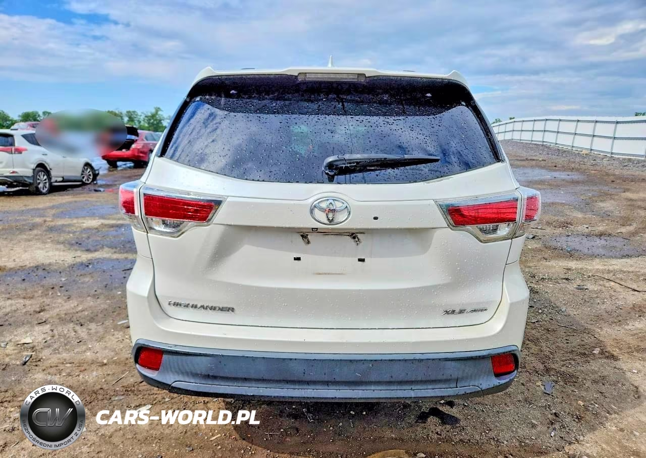 2016 Toyota Highlander Xle VIN:5TDJKRFH9GS273574 - 6