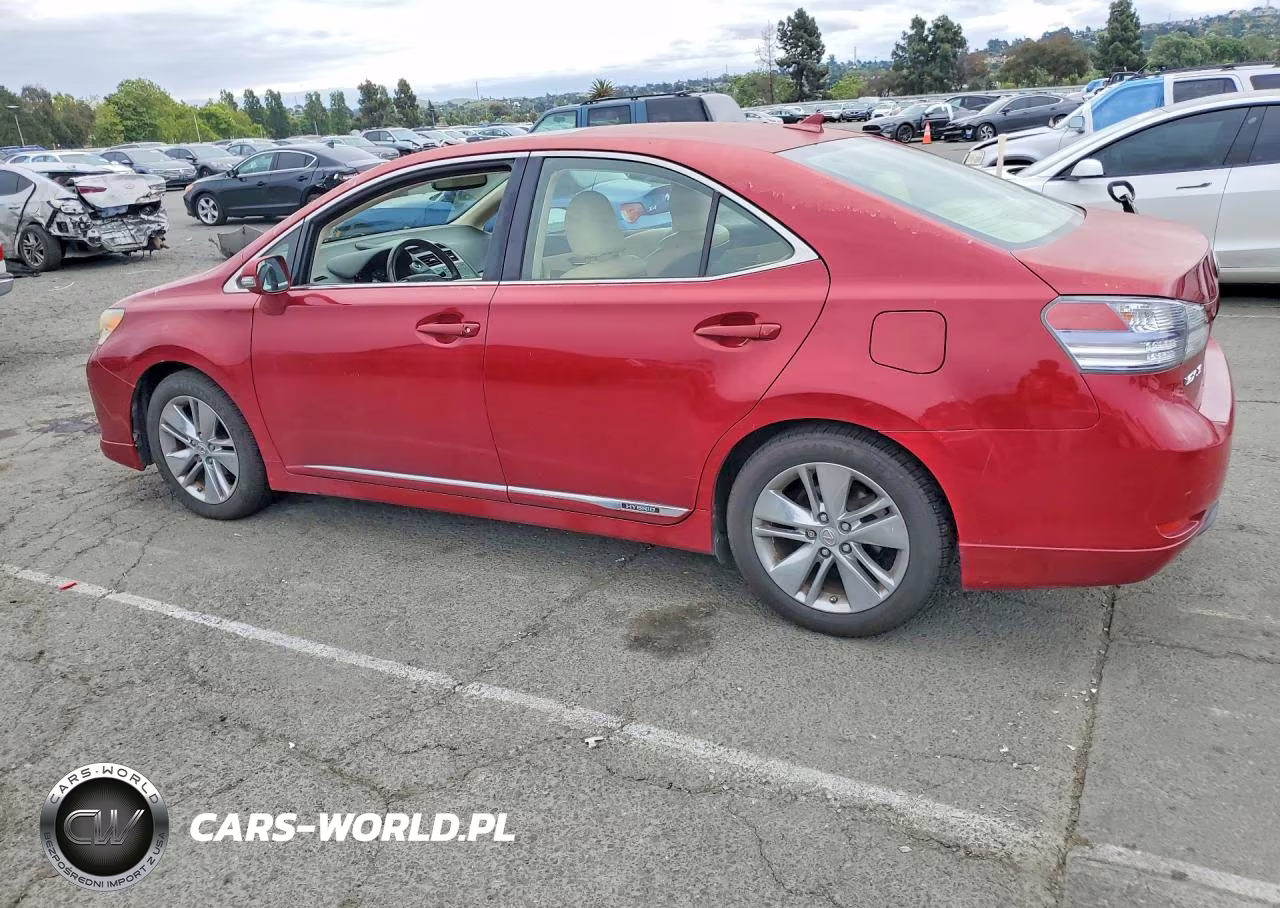 2010 Lexus Hs 250H VIN:JTHBB1BA6A2003357 - 2