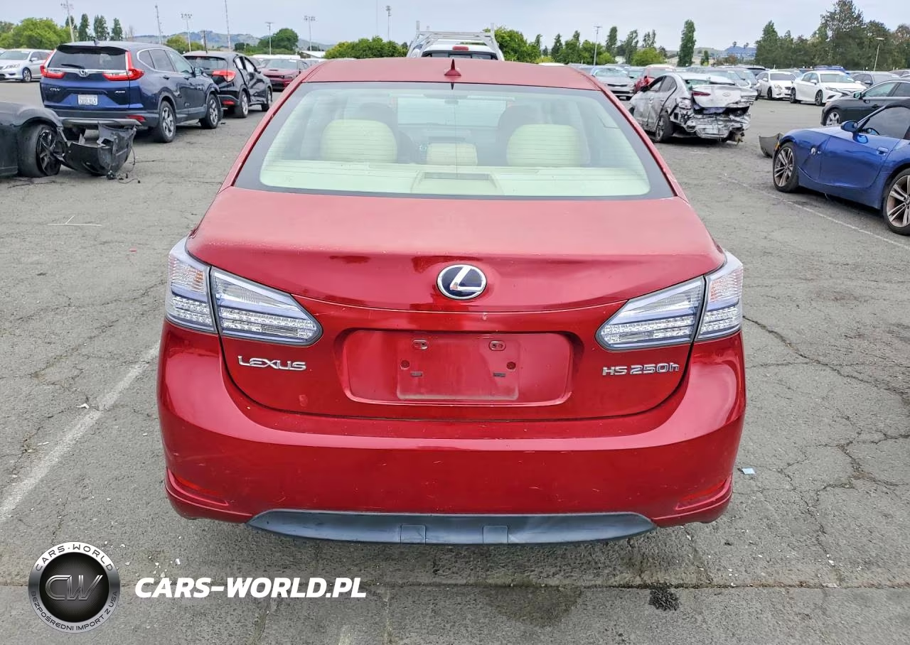 2010 Lexus Hs 250H VIN:JTHBB1BA6A2003357 - 6
