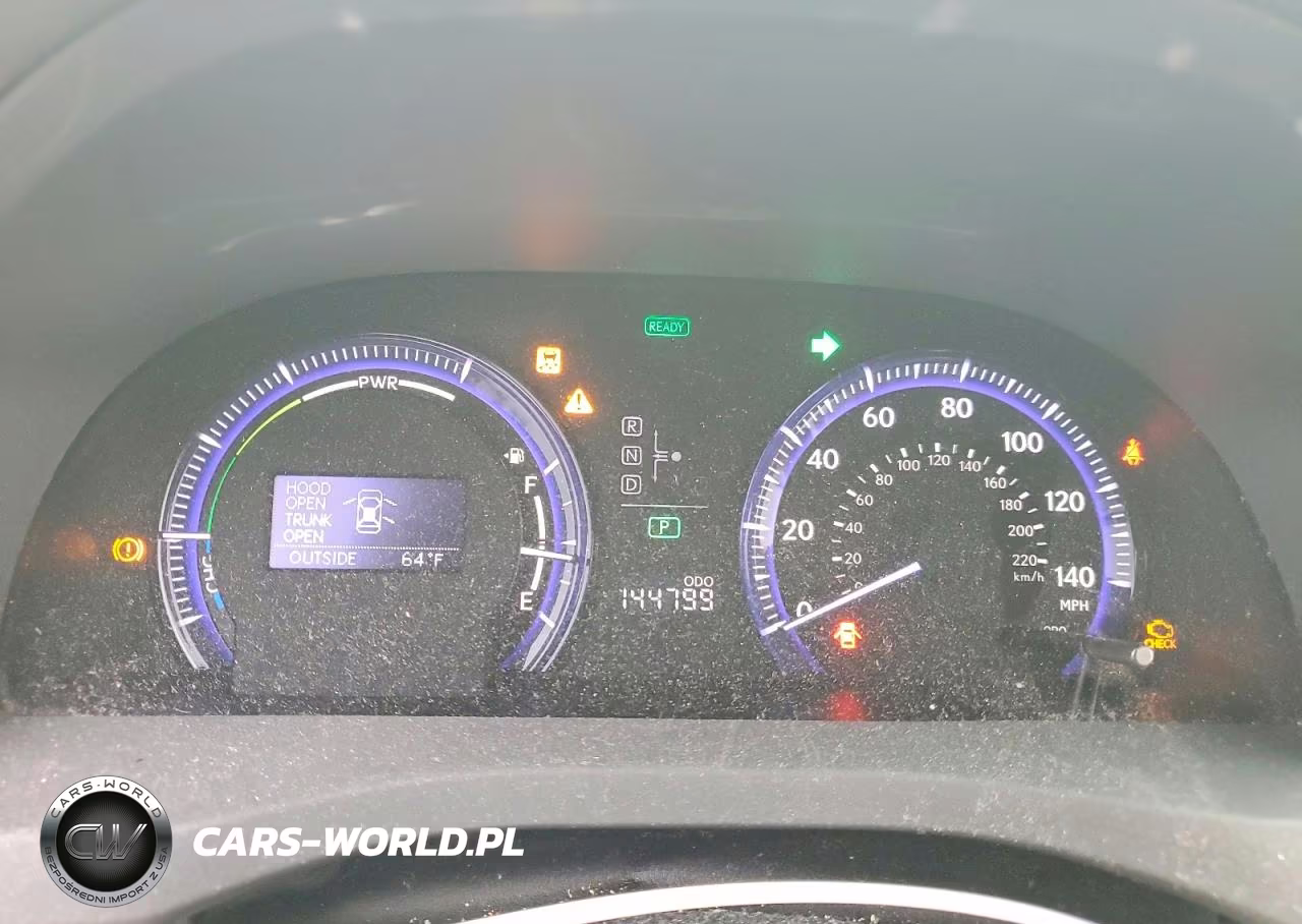 2010 Lexus Hs 250H VIN:JTHBB1BA6A2003357 - 9