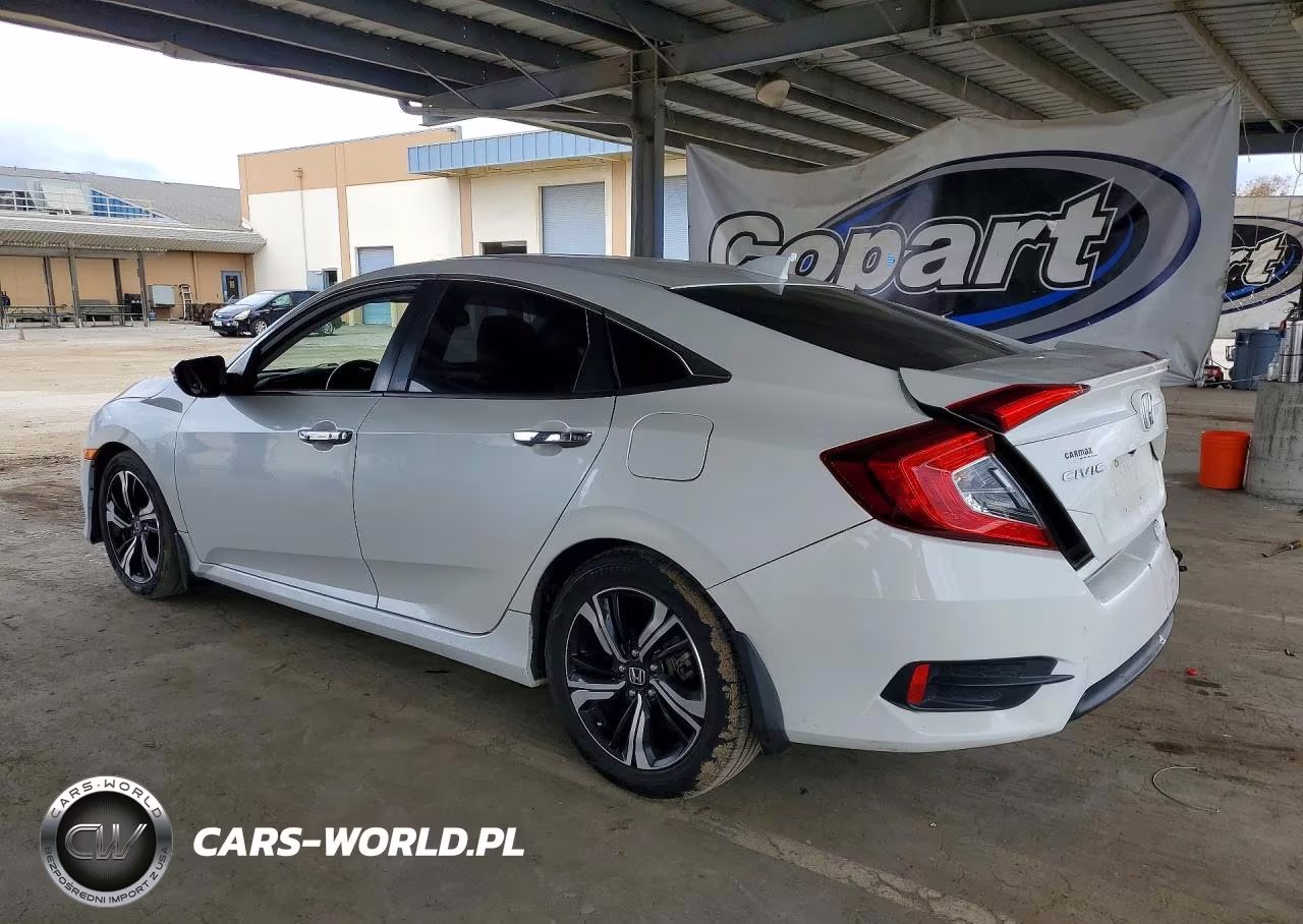 2017 Honda Civic Touring VIN:19XFC1F95HE020986 - 2