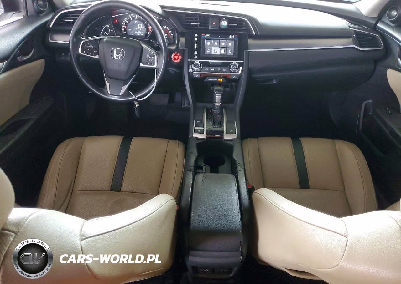 2017 Honda Civic Touring VIN:19XFC1F95HE020986 - 8