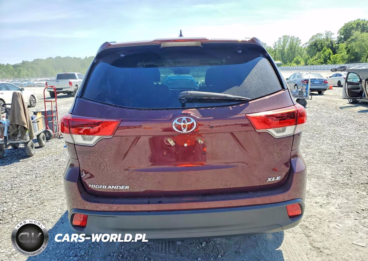 2019 Toyota Highlander Xle VIN:5TDKZRFH0KS335288 - 6