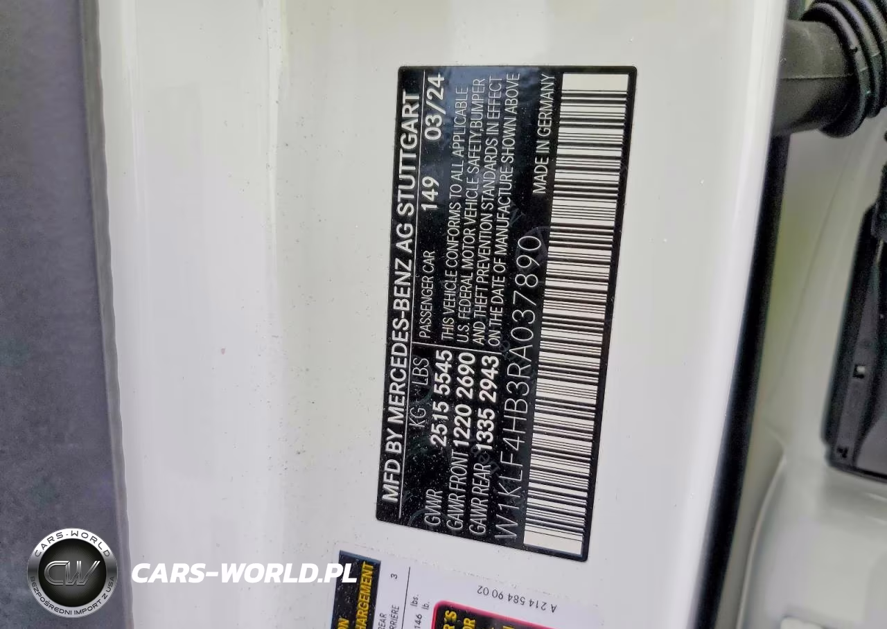 2024 Mercedes-Benz E 350 4Matic VIN:W1KLF4HB3RA037890 - 12