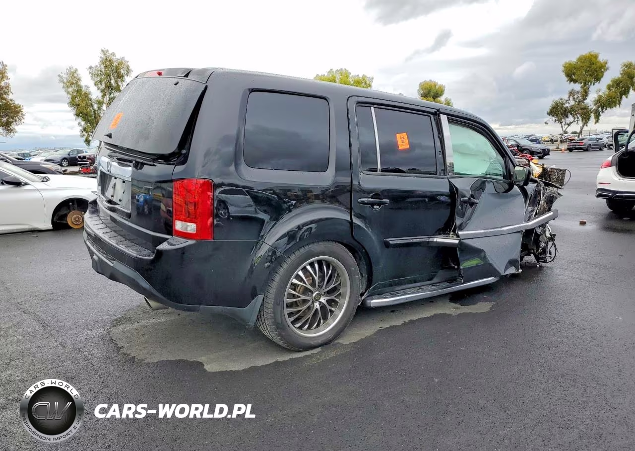 2013 Honda Pilot Exln VIN:5FNYF3H71DB029048 - 3