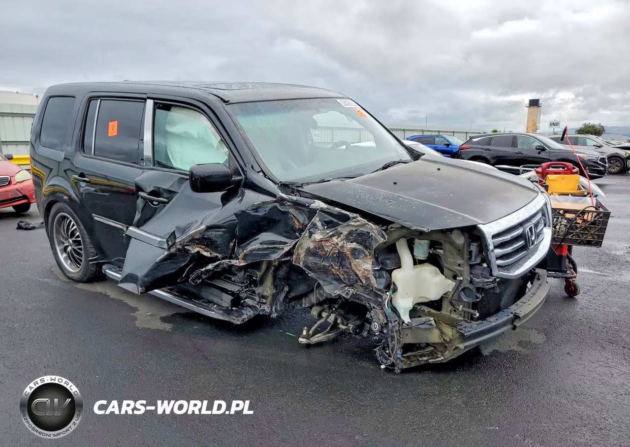 2013 Honda Pilot Exln VIN:5FNYF3H71DB029048 - 4