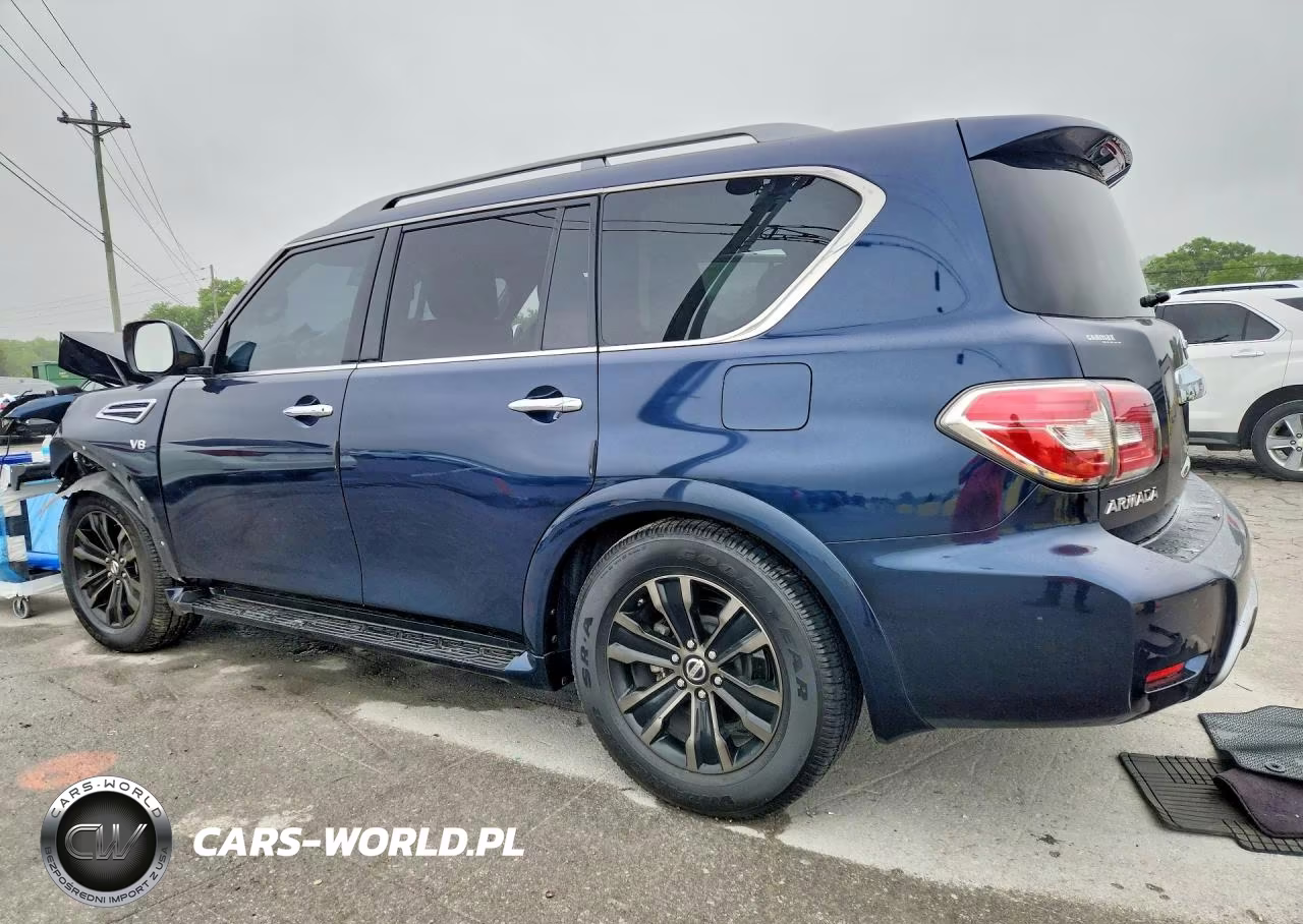 2020 Nissan Armada Platinum VIN:JN8AY2NE4L9781686 - 2