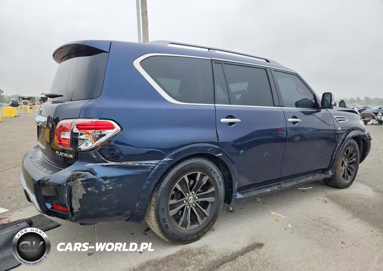 2020 Nissan Armada Platinum VIN:JN8AY2NE4L9781686 - 3