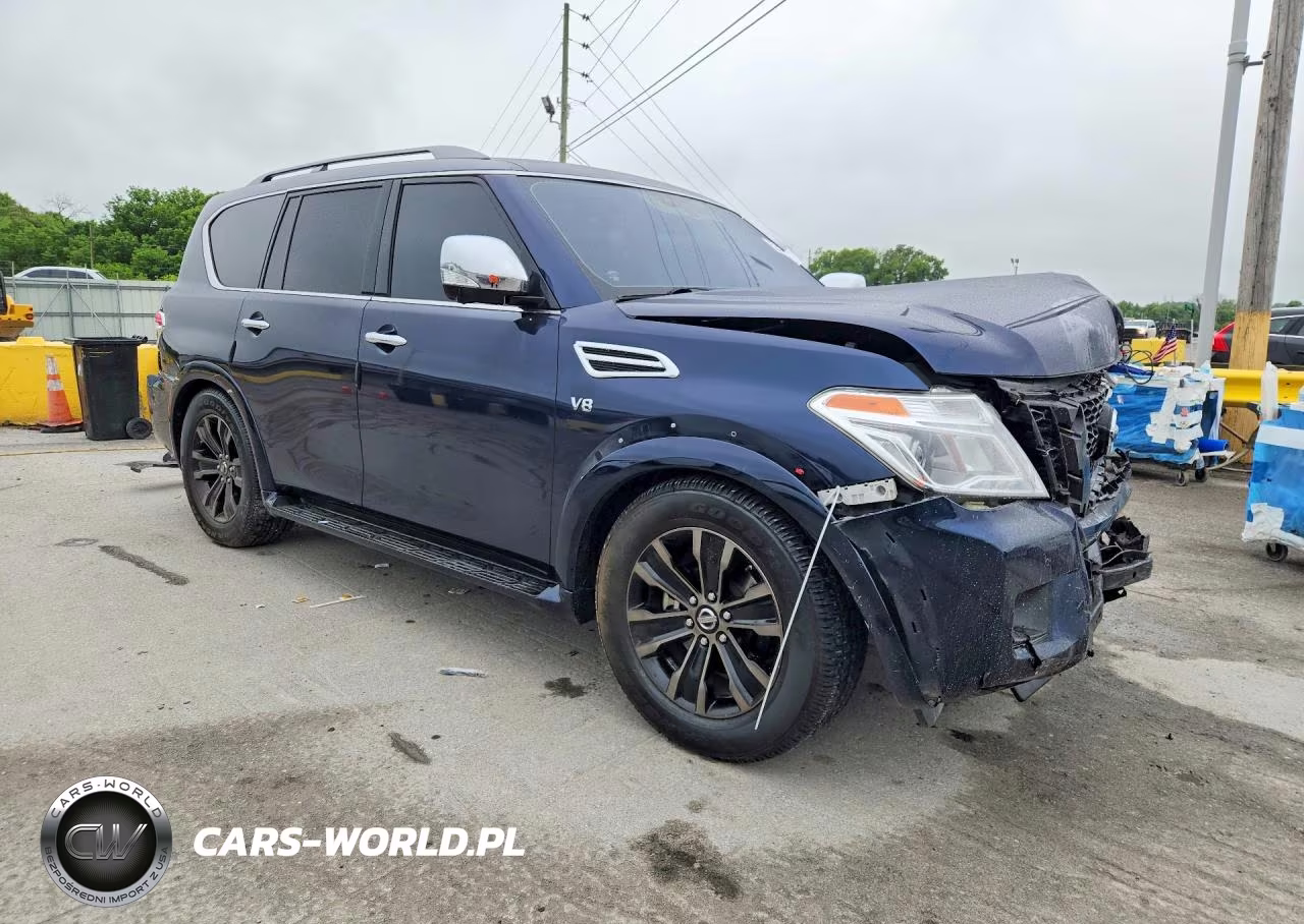 2020 Nissan Armada Platinum VIN:JN8AY2NE4L9781686 - 4