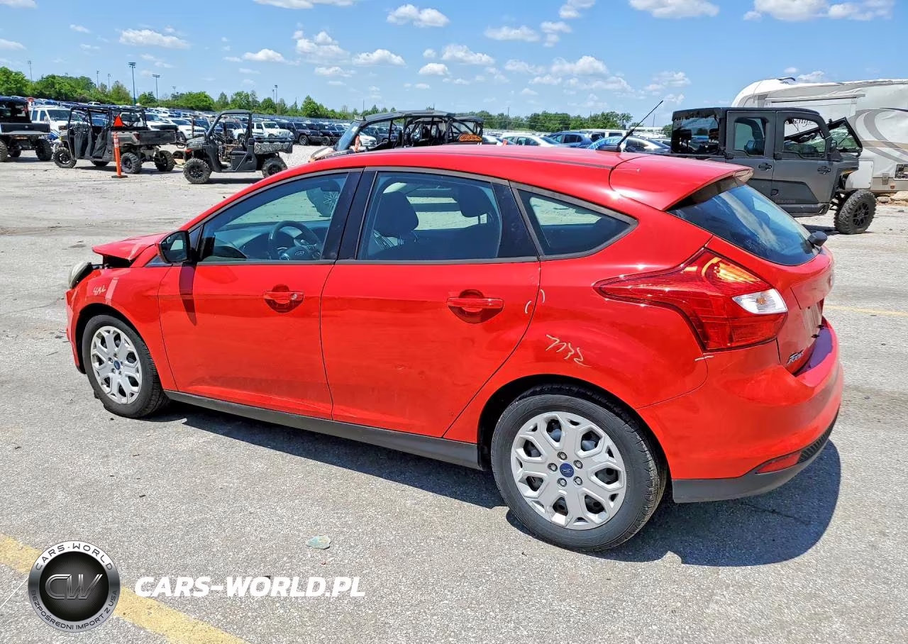 2012 Ford Focus Se VIN:1FAHP3K25CL313052 - 2
