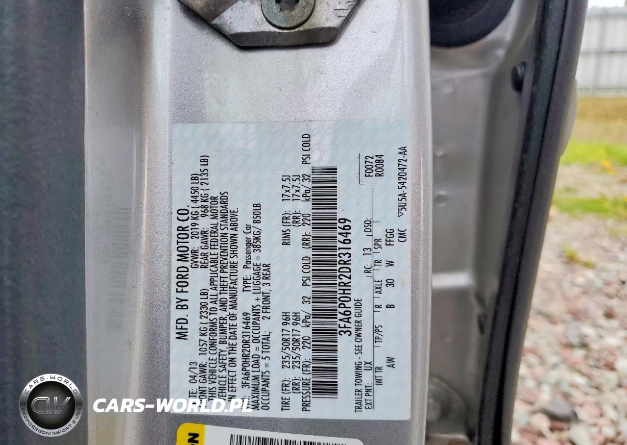 2013 Ford Fusion Se VIN:3FA6P0HR2DR316469 - 12