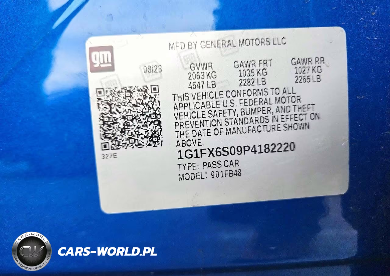 2023 Chevrolet Bolt Ev 2Lt VIN:1G1FX6S09P4182220 - 12