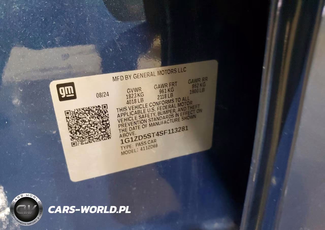 2025 Chevrolet Malibu Lt VIN:1G1ZD5ST4SF113281 - 13