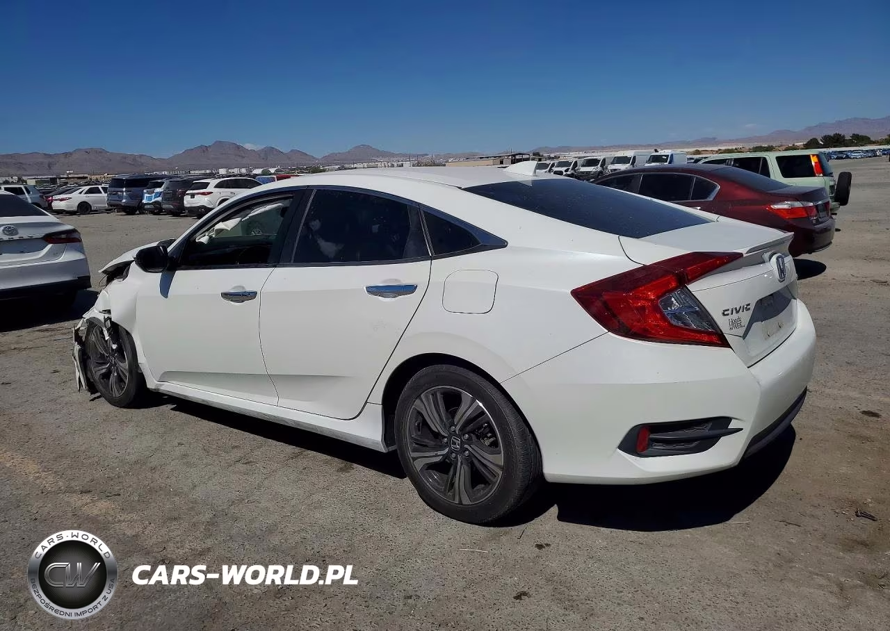 2017 Honda Civic Touring VIN:19XFC1F99HE011840 - 2