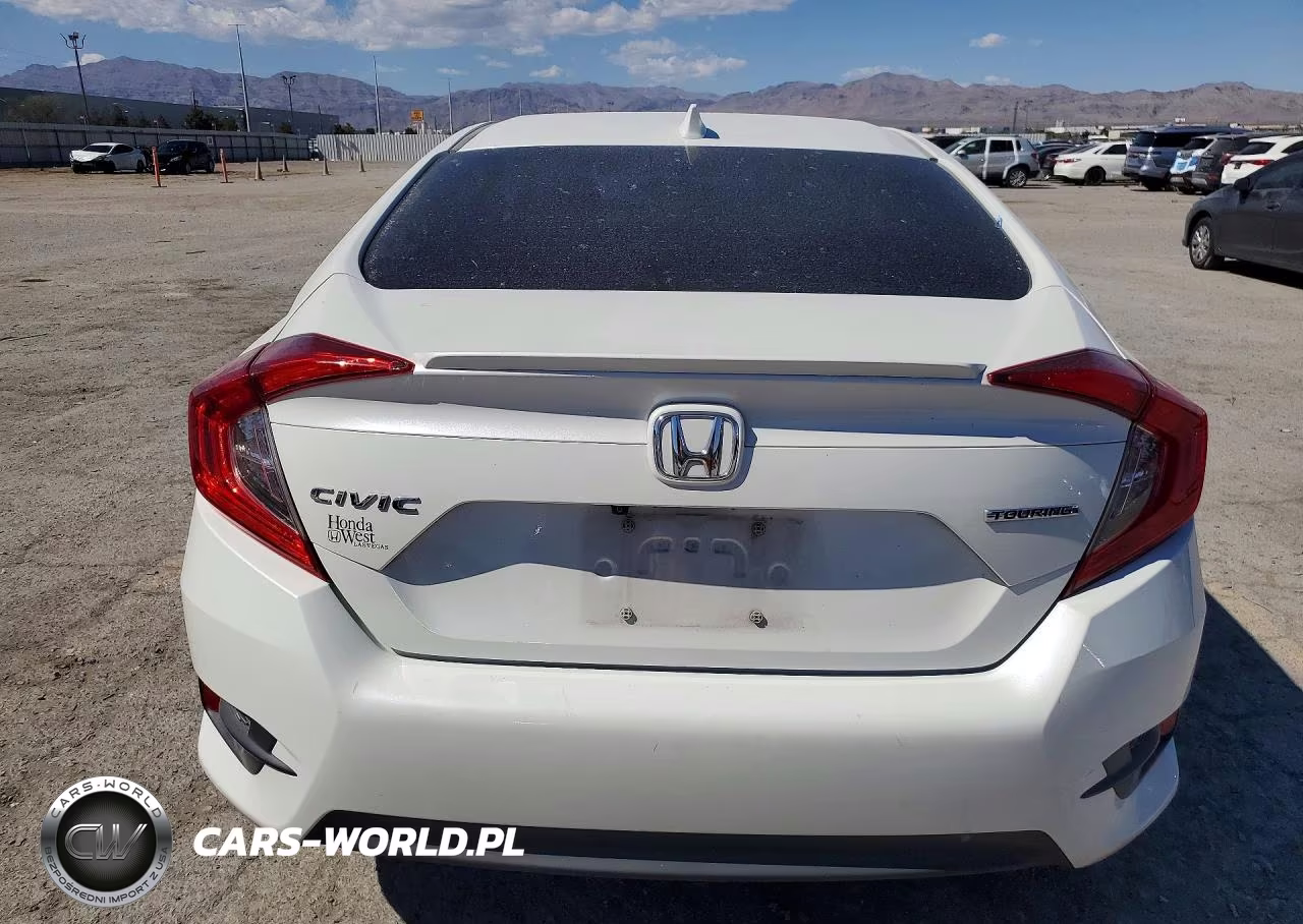 2017 Honda Civic Touring VIN:19XFC1F99HE011840 - 6