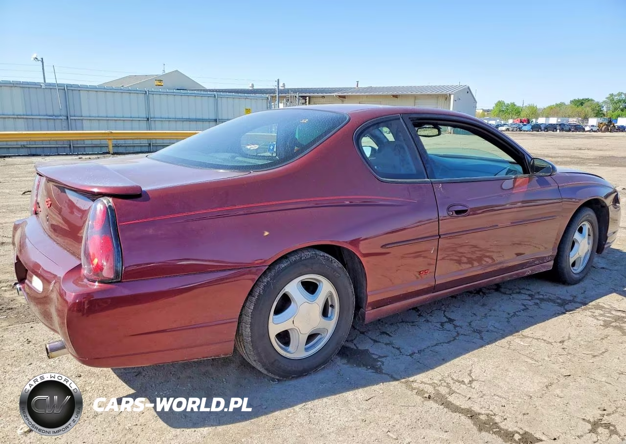 2000 Chevrolet Monte Carlo Ss VIN:2G1WX12K8Y9351887 - 3