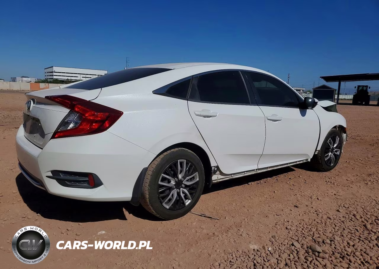 2019 Honda Civic Lx VIN:2HGFC2F67KH566343 - 3