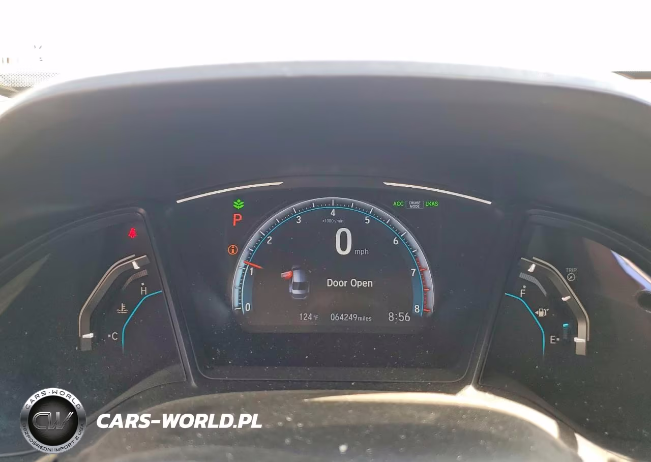 2019 Honda Civic Lx VIN:2HGFC2F67KH566343 - 9