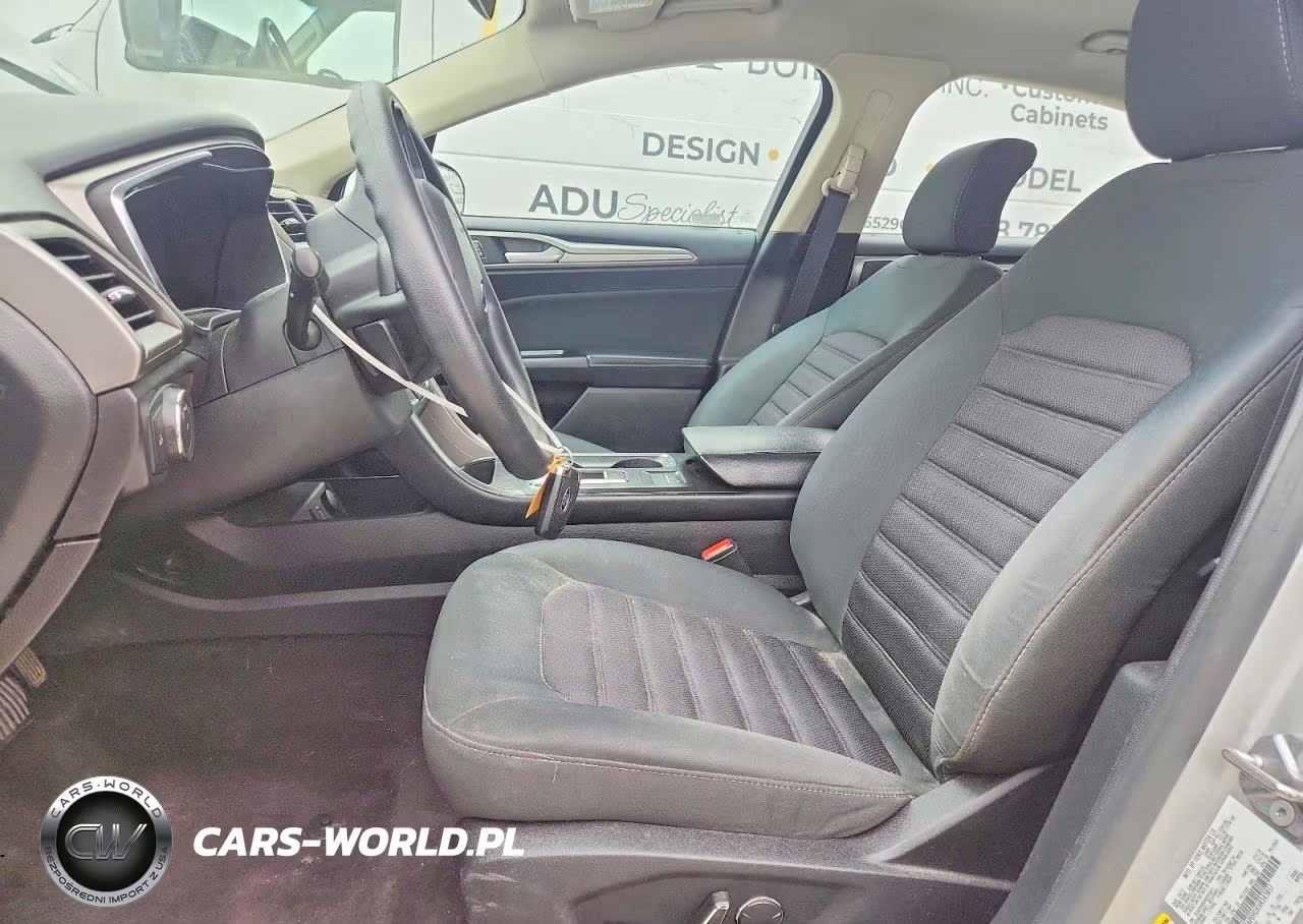 2017 Ford Fusion Se VIN:3FA6P0HDXHR343851 - 7