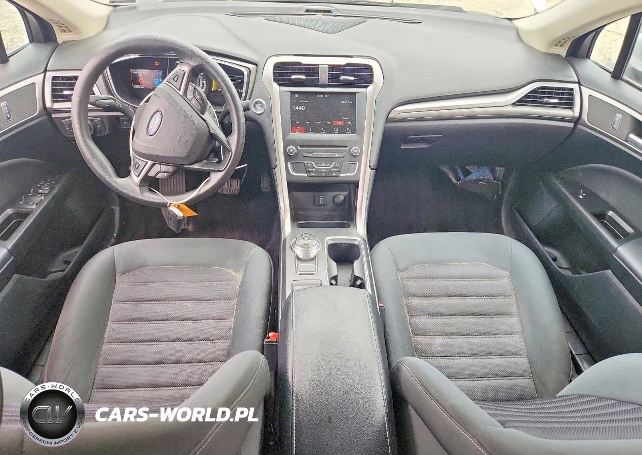 2017 Ford Fusion Se VIN:3FA6P0HDXHR343851 - 8