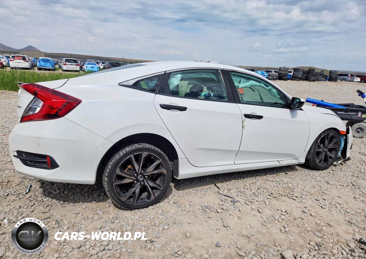 2019 Honda Civic Sport VIN:2HGFC2F85KH514761 - 3