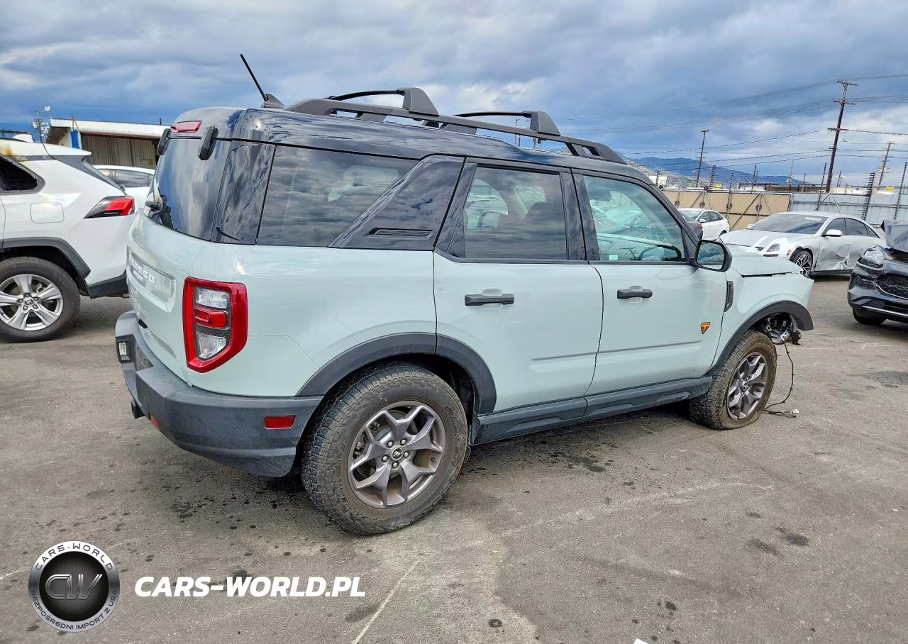2024 Ford Bronco Sport Badlands VIN:3FMCR9D91RRF50932 - 3