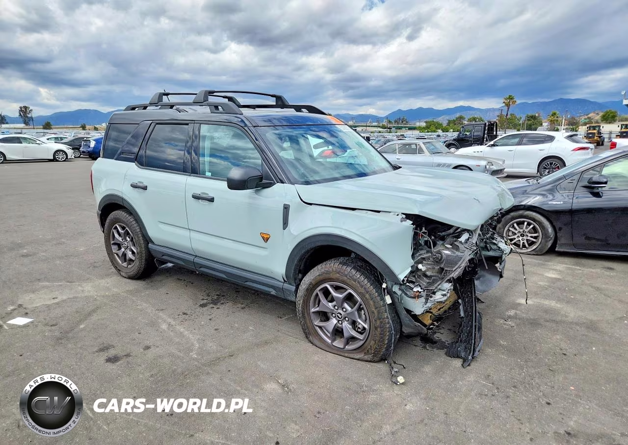 2024 Ford Bronco Sport Badlands VIN:3FMCR9D91RRF50932 - 4