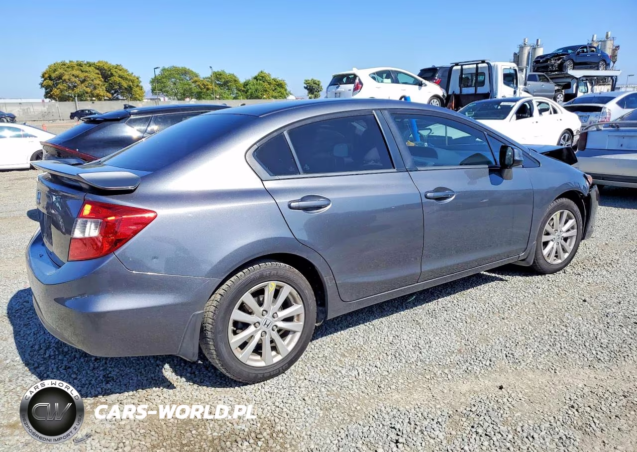 2012 Honda Civic Ex VIN:19XFB2F83CE339506 - 3