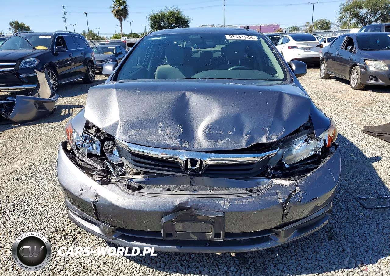 2012 Honda Civic Ex VIN:19XFB2F83CE339506 - 5