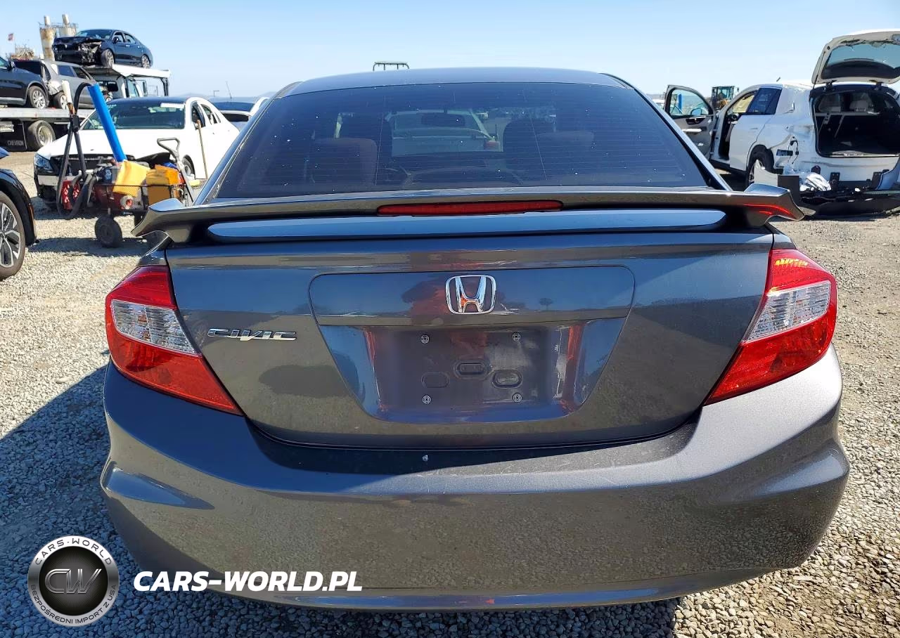 2012 Honda Civic Ex VIN:19XFB2F83CE339506 - 6