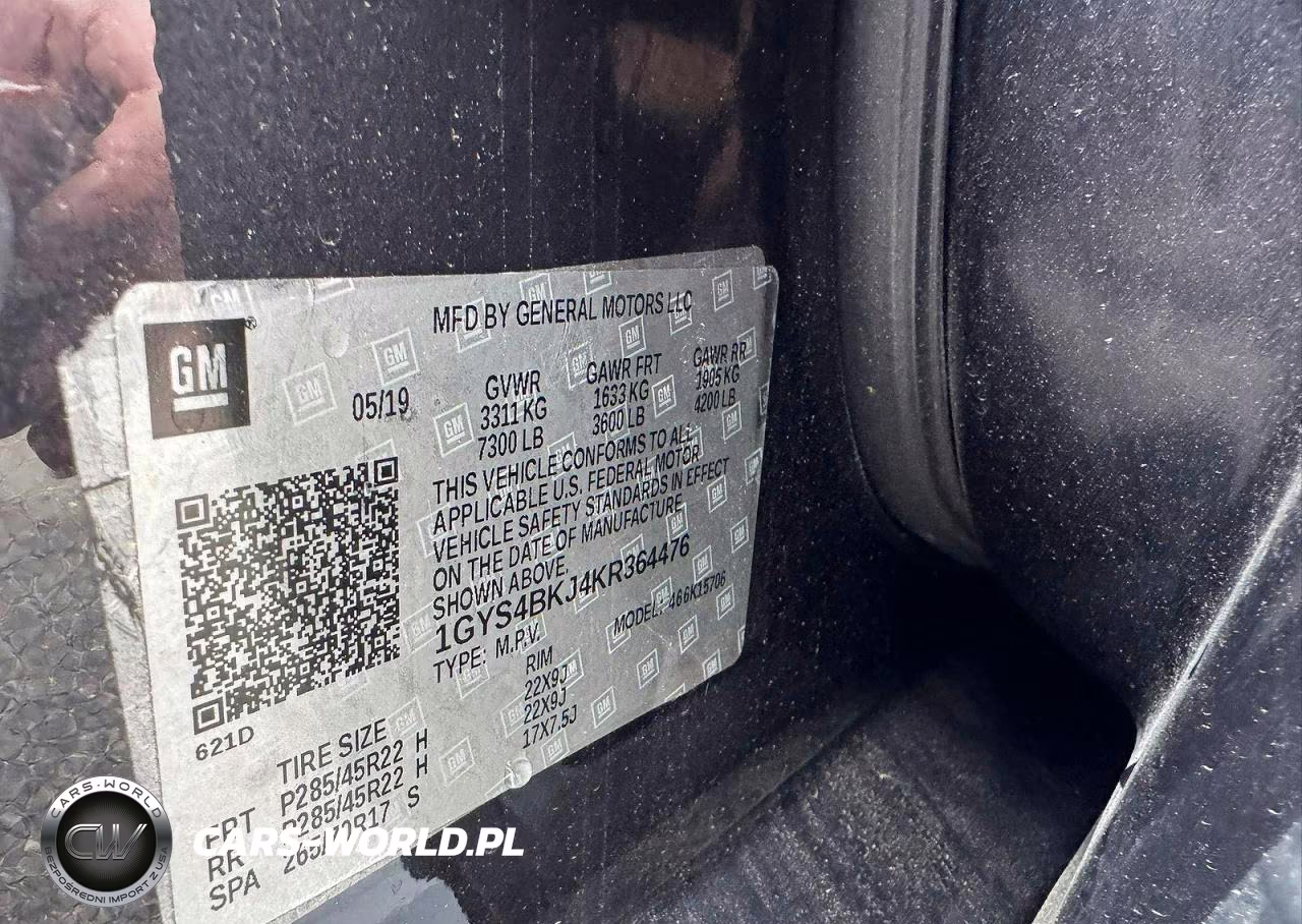 2019 Cadillac Escalade Luxury VIN:1GYS4BKJ4KR364476 - 10