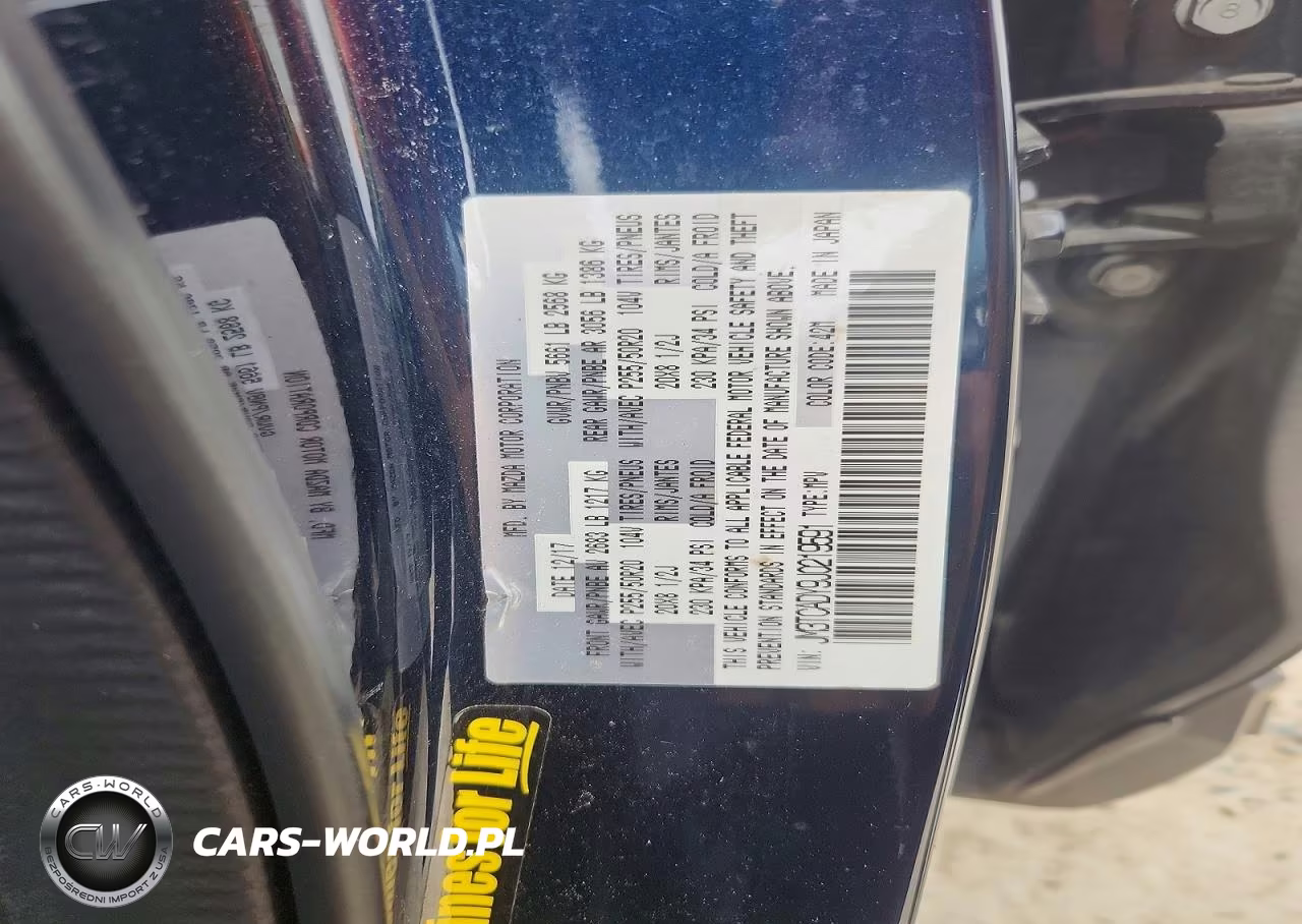 2018 Mazda Cx-9 Grand Touring VIN:JM3TCADY9J0219591 - 13