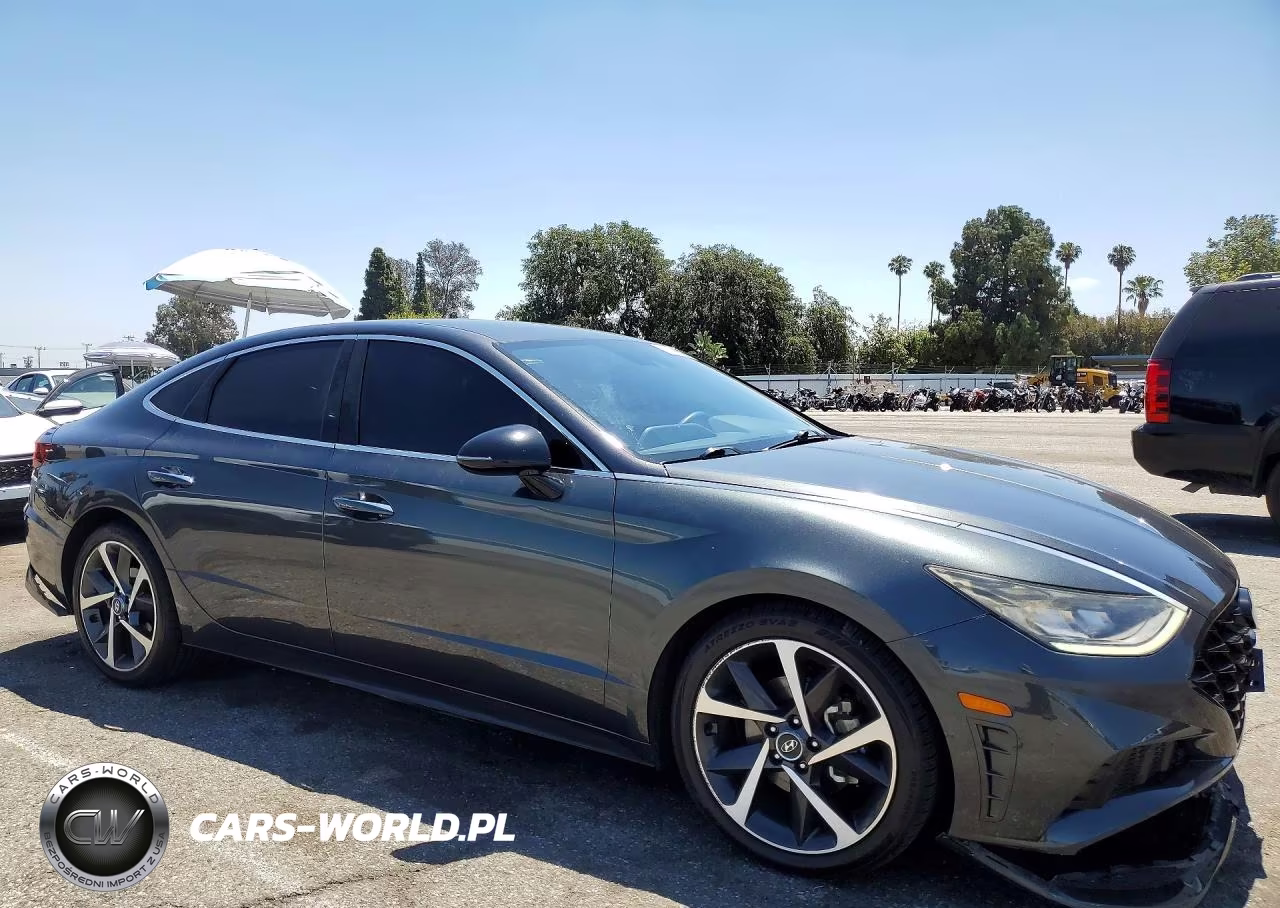 2021 Hyundai Sonata Sel Plus VIN:5NPEJ4J26MH107508 - 4