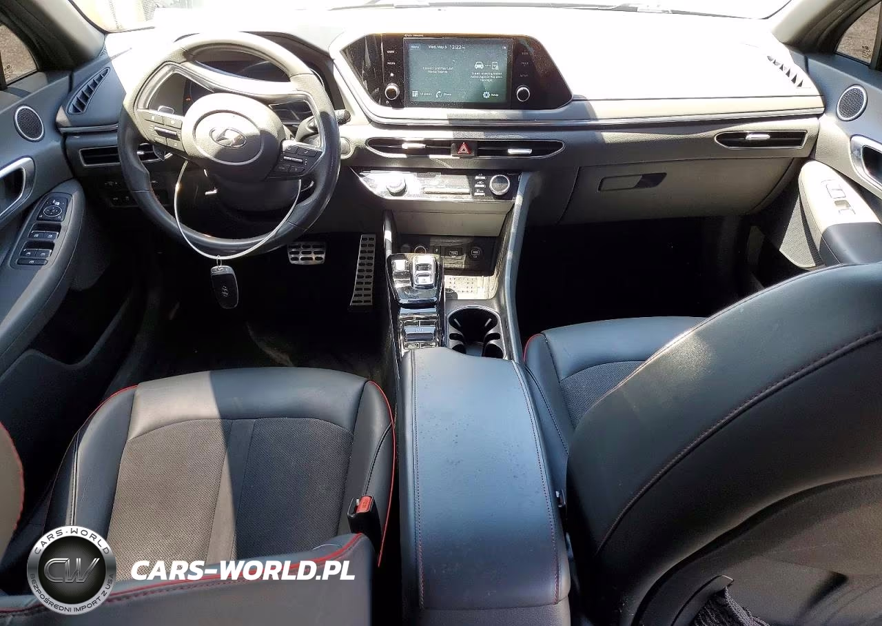 2021 Hyundai Sonata Sel Plus VIN:5NPEJ4J26MH107508 - 8
