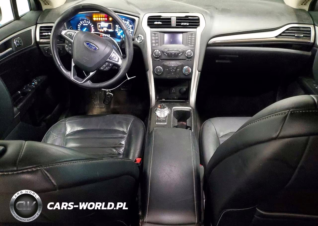2017 Ford Fusion Se VIN:3FA6P0HD7HR301055 - 8