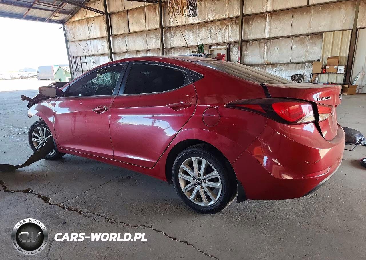2015 Hyundai Elantra Se VIN:KMHDH4AE8FU393996 - 2