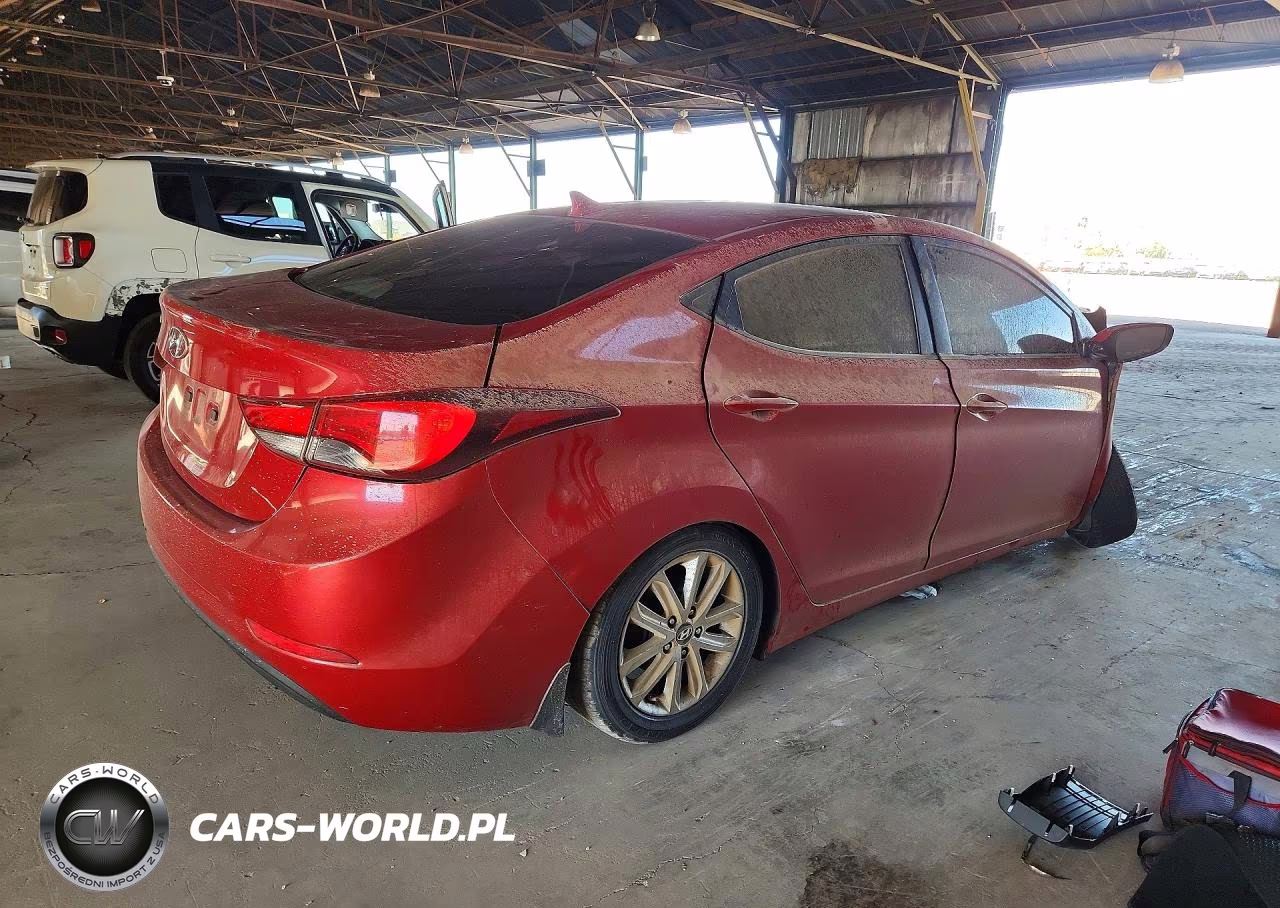 2015 Hyundai Elantra Se VIN:KMHDH4AE8FU393996 - 3