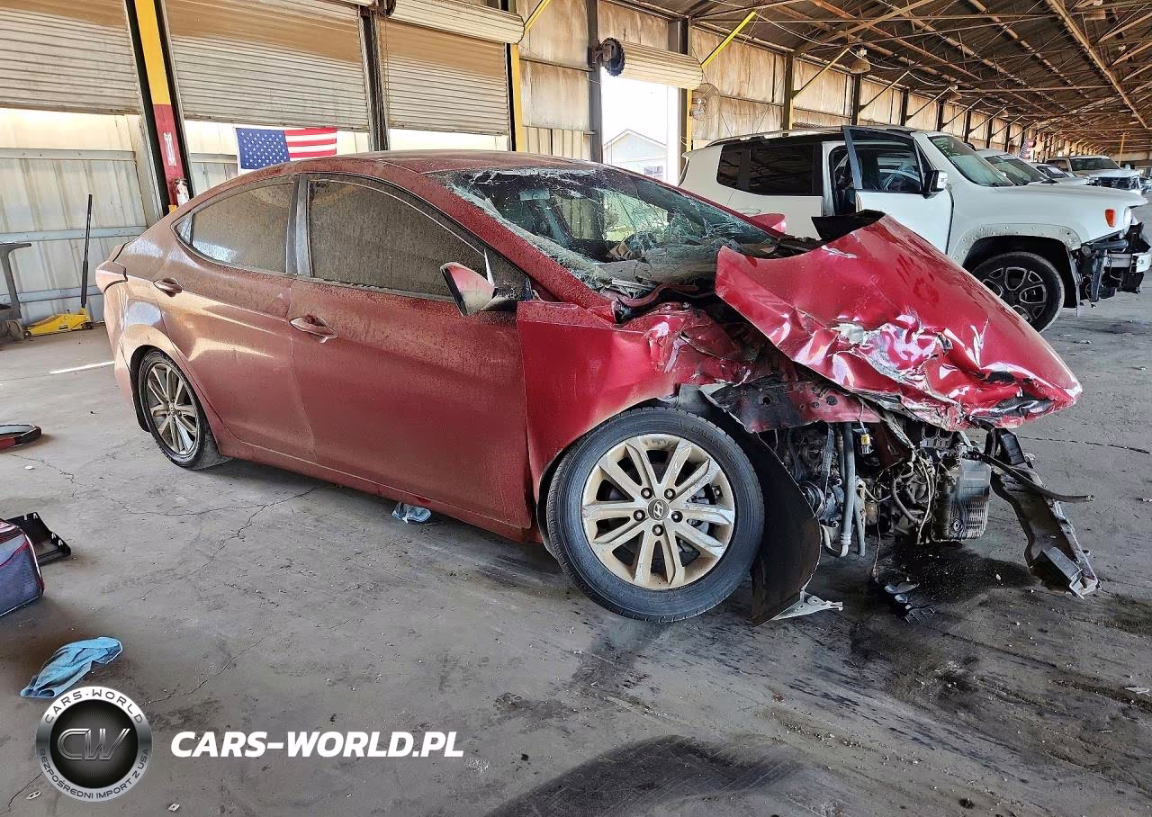 2015 Hyundai Elantra Se VIN:KMHDH4AE8FU393996 - 4