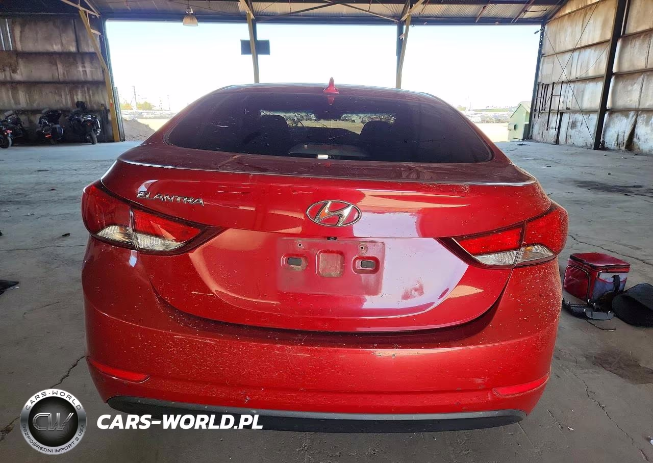 2015 Hyundai Elantra Se VIN:KMHDH4AE8FU393996 - 6