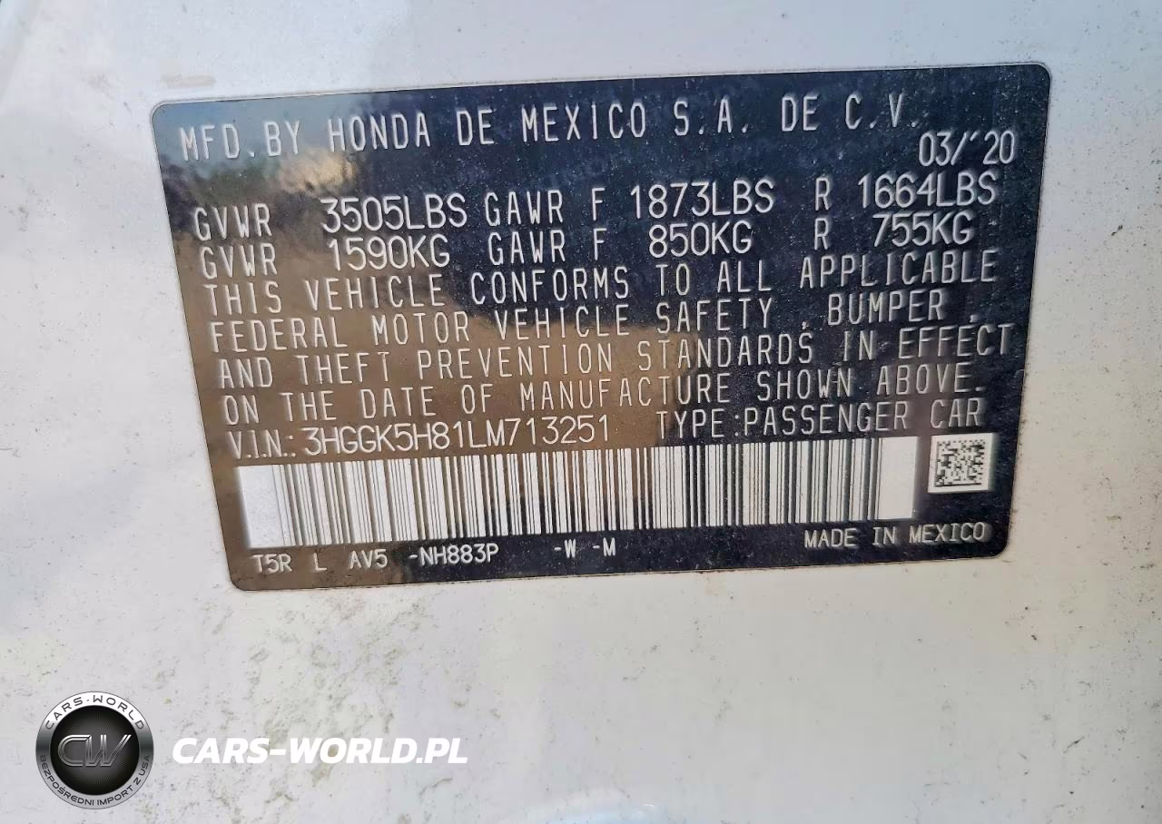 2020 Honda Fit Ex VIN:3HGGK5H81LM713251 - 12