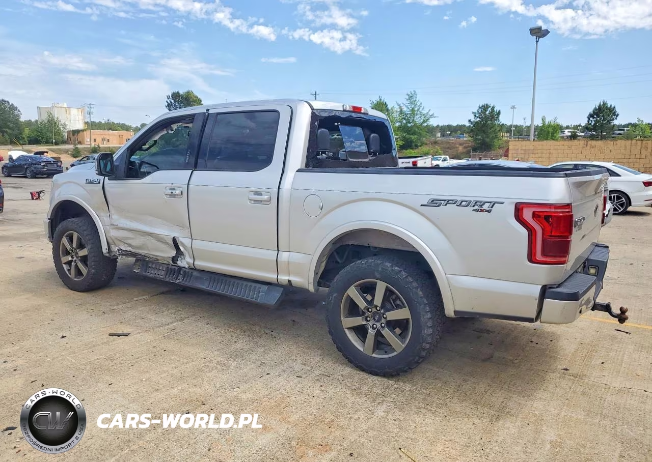 2015 Ford F150 Supercrew VIN:1FTEW1EG6FKF17042 - 2