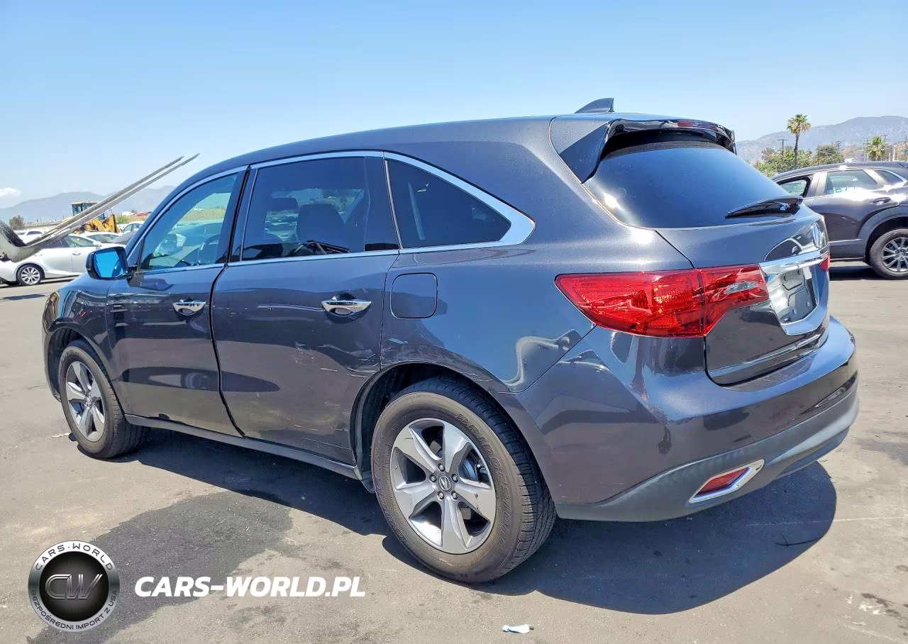 2014 Acura Mdx VIN:5FRYD3H24EB012867 - 2