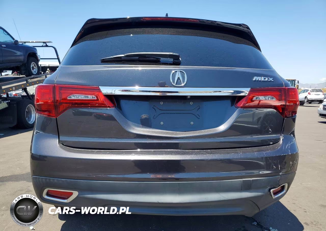 2014 Acura Mdx VIN:5FRYD3H24EB012867 - 6