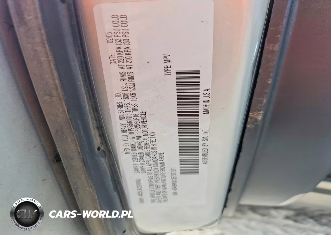 2005 Subaru Legacy Outback 2.5I VIN:4S4BP61C857377511 - 13