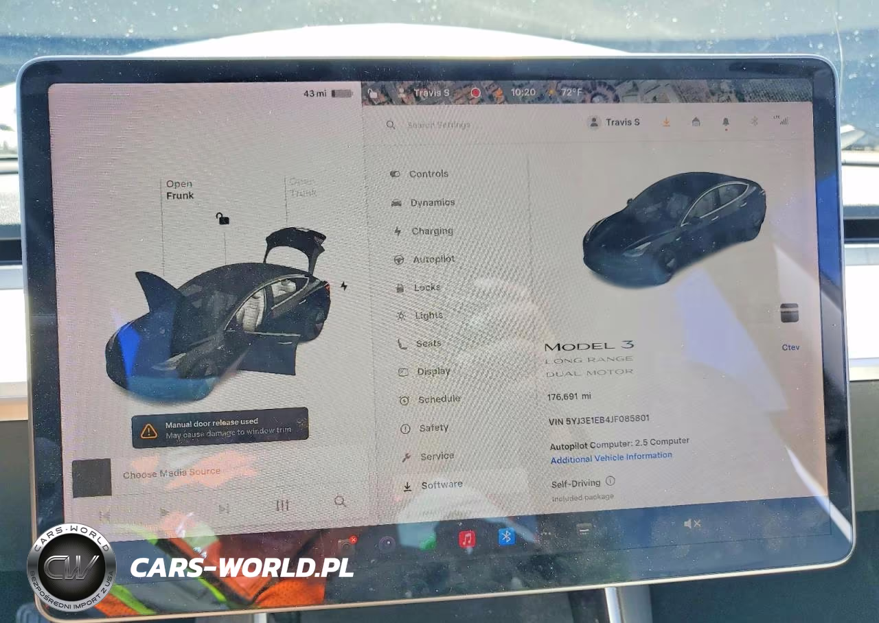 2018 Tesla Model 3 VIN:5YJ3E1EB4JF085801 - 9