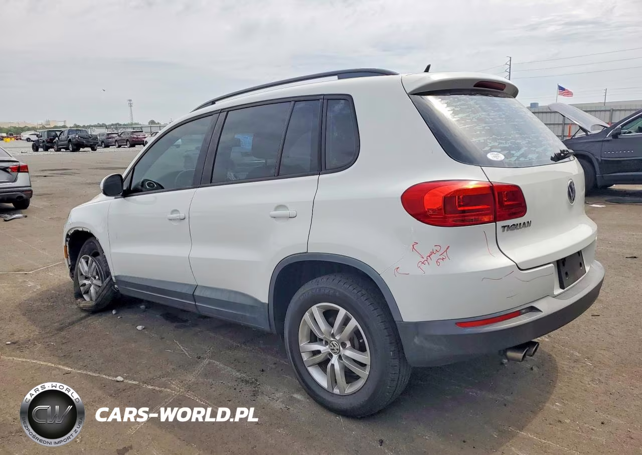 2016 Volkswagen Tiguan S VIN:WVGAV7AX4GW569494 - 2