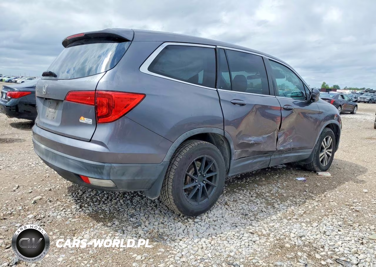 2016 Honda Pilot Ex VIN:5FNYF5H35GB019037 - 3