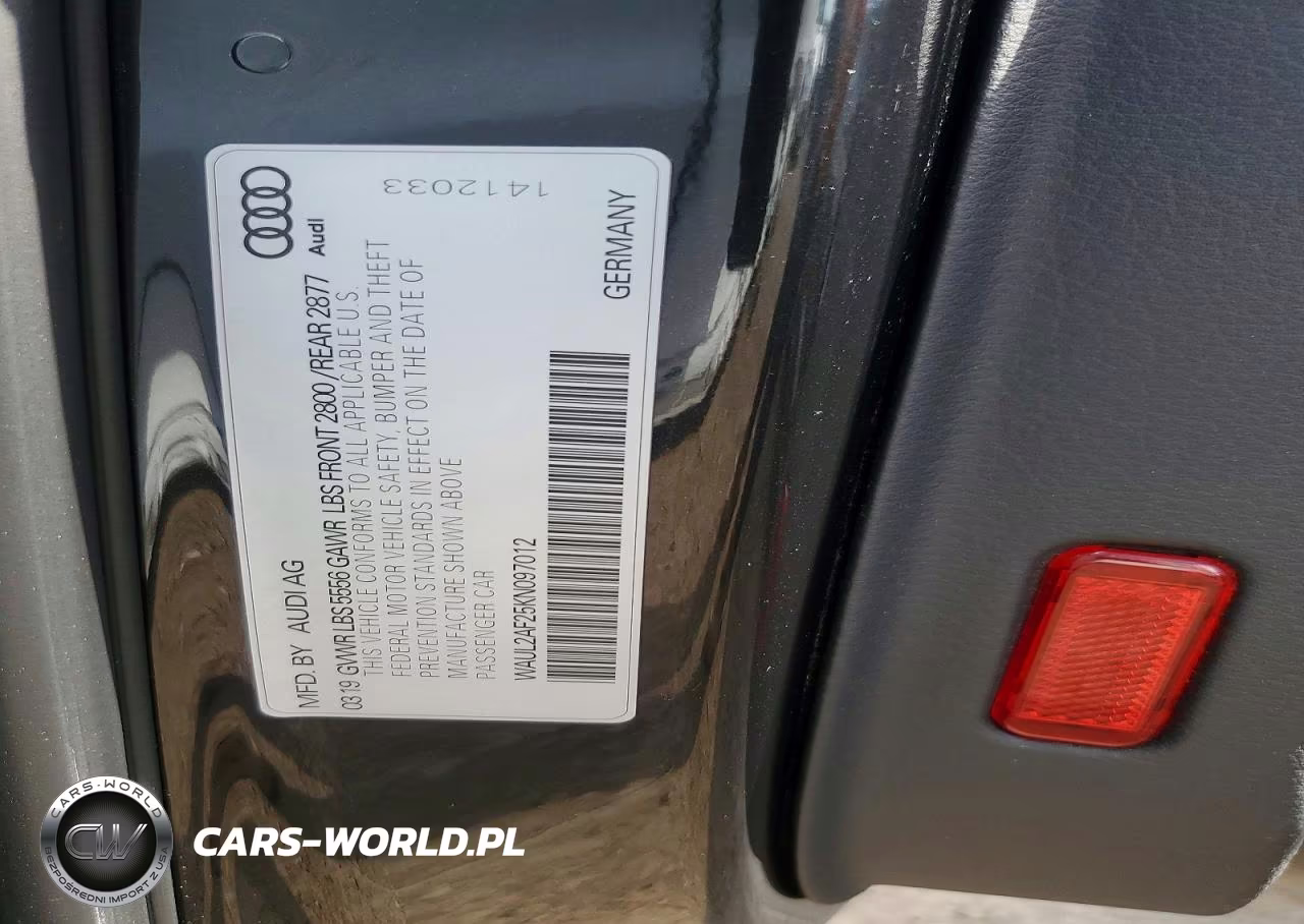 2019 Audi A6 Premium Plus VIN:WAUL2AF25KN097012 - 12