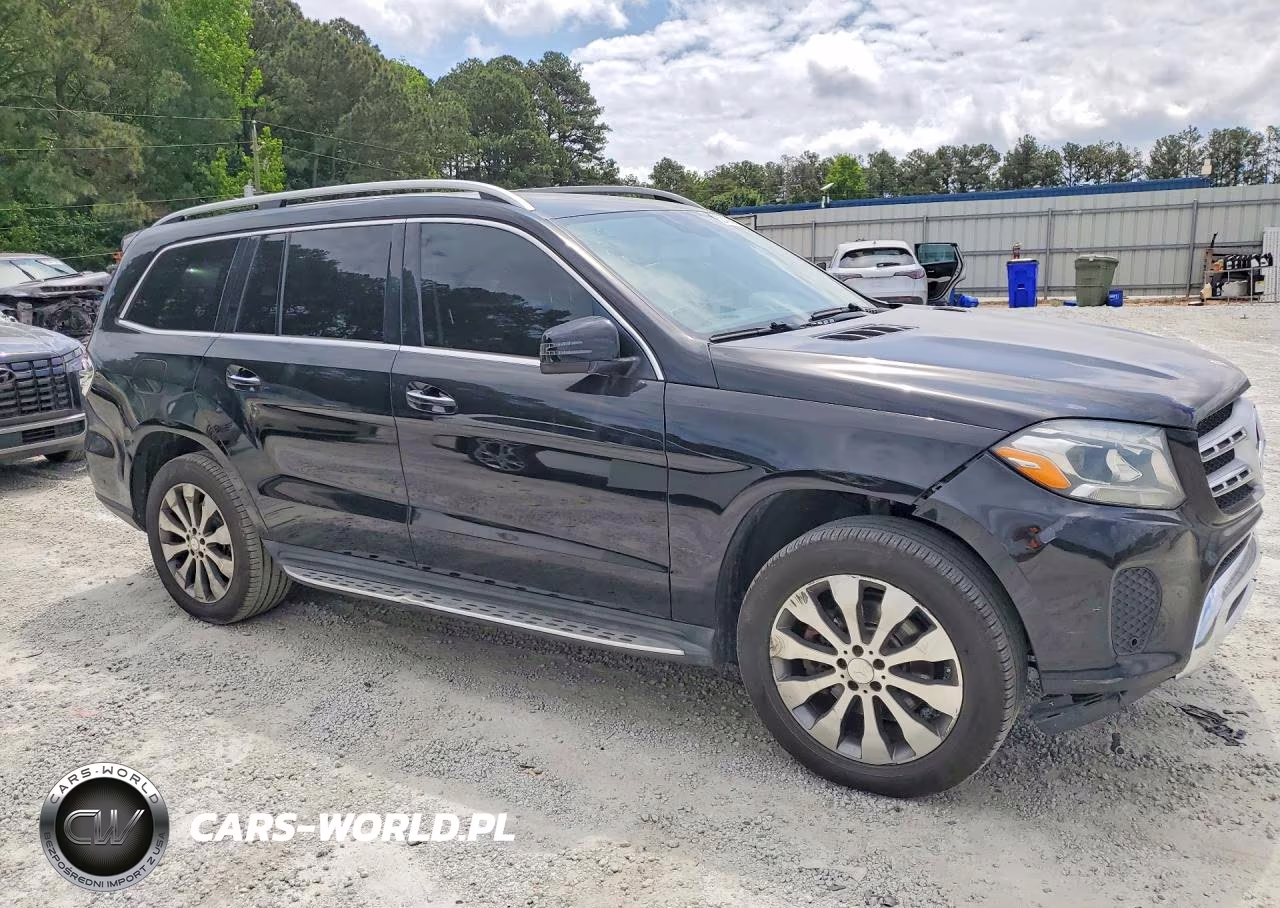 2017 Mercedes-Benz Gls 450 4Matic VIN:4JGDF6EE7HA744333 - 4